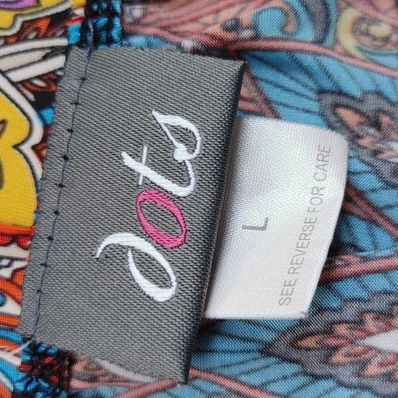 Dots Boho Print Multi Color Maxi Dress - Picture 2 of 7